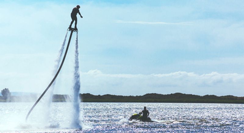 Billet Flyboard près de Maubeuge : Cerfontaine (Belgique)