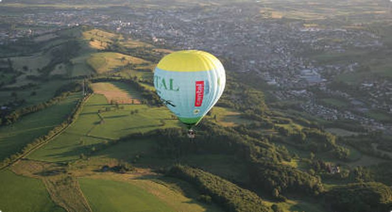 Billet Vol en Montgolfière à Saint Flour au pied du volcan du Cantal
