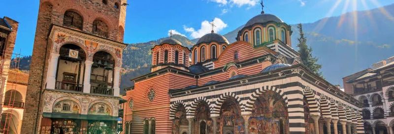 Visite du monastère de Rila et de l'église de Boyana