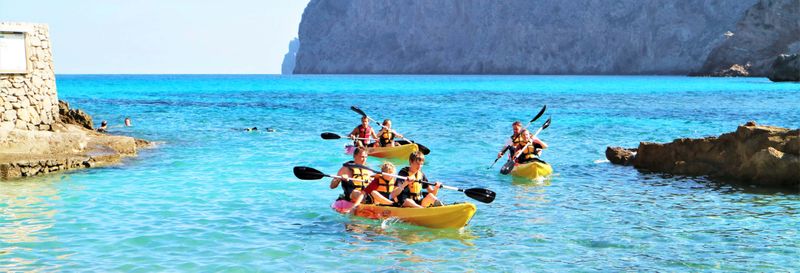 Kayak et snorkeling sur la côte de Pollença