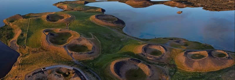 Excursion à la cascade de Godafoss et au lac Mývatn pour les croisiéristes