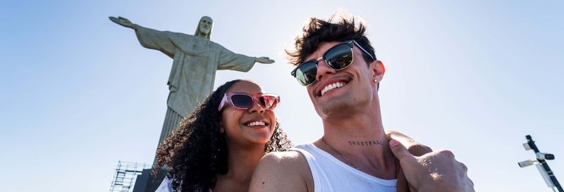 Visite du Christ Rédempteur et de l'escalier Selarón