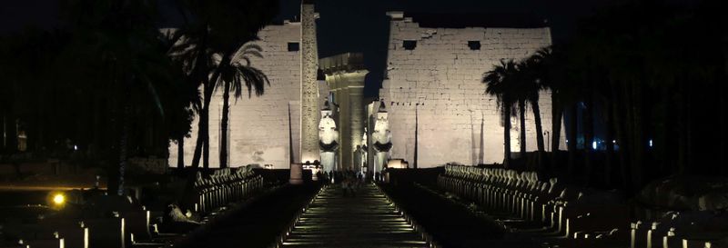 Spectacle de son et lumière au Temple de Karnak