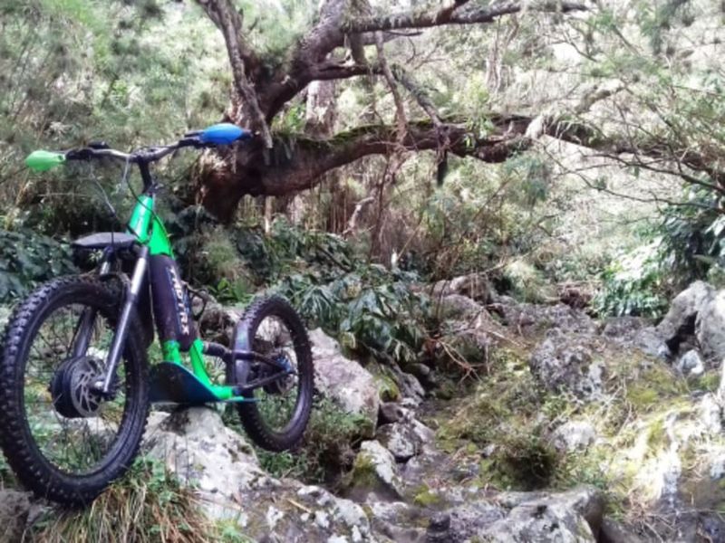 Randonnée technique en Trottinette électrique au Maïdo  (974)