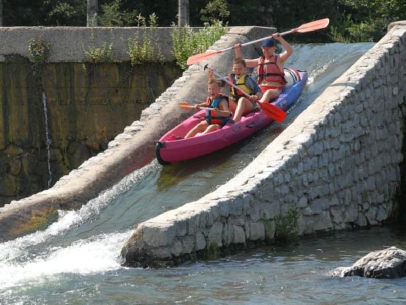 Location de Canoë sous le Pont d'Arc : parcours 13km