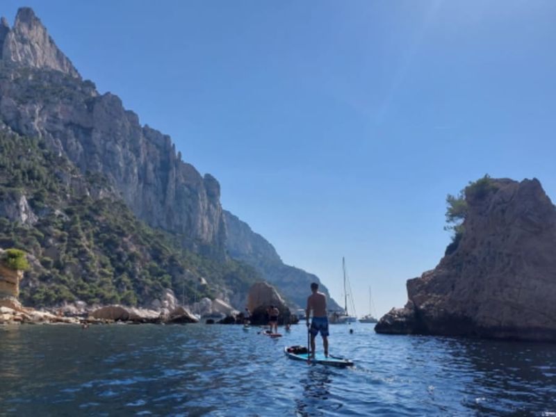 Découverte des calanques en Stand-Up Paddle à Cassis (13)