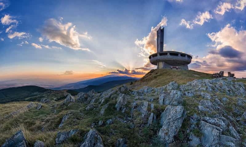 Sofia : Musée d'art socialiste et visite du monument de Buzludzha