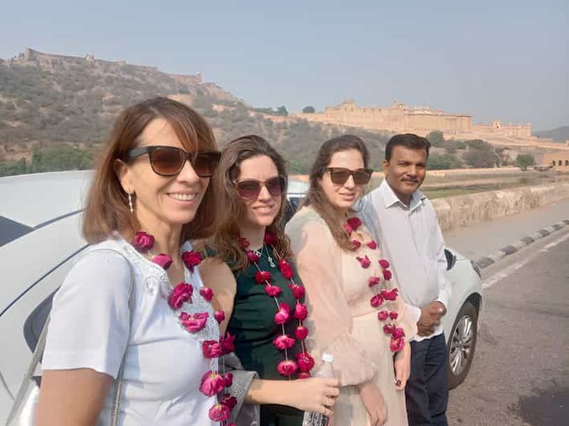 Jaipur : Visite d'une jounée avec le fort Amer et le coucher de soleil de Nahargarh