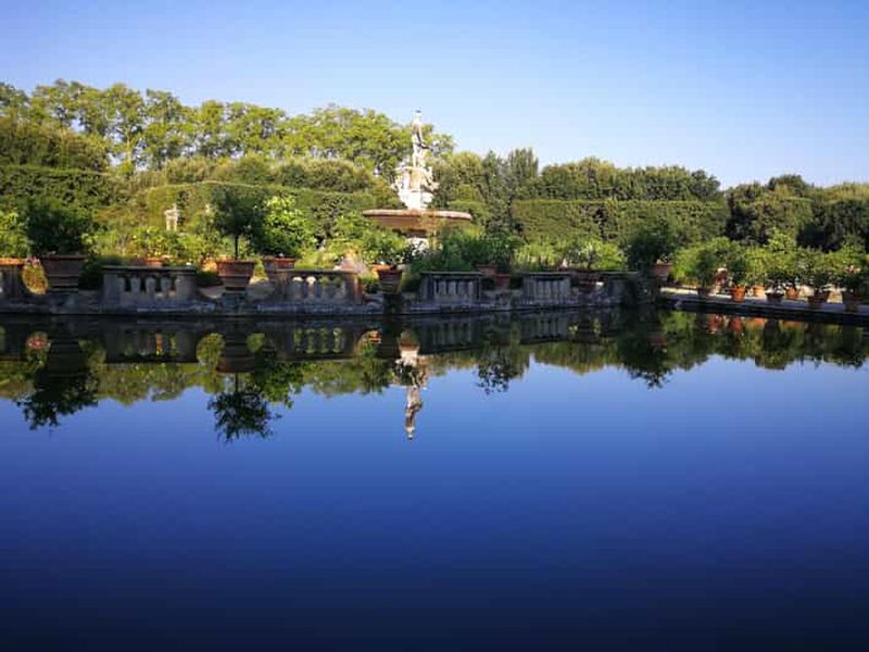Florence : Palais Pitti, jardins de Boboli, galerie Palatine