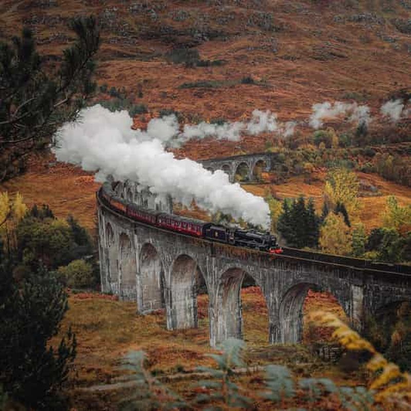 Depuis Édimbourg : Excursion d'une journée au viaduc de Glenfinnan et à Glencoe