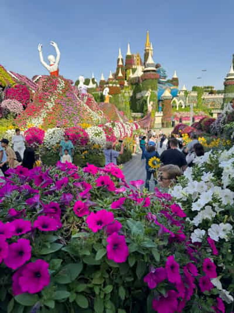 Dubaï : visite du Miracle Garden avec transfert aller-retour