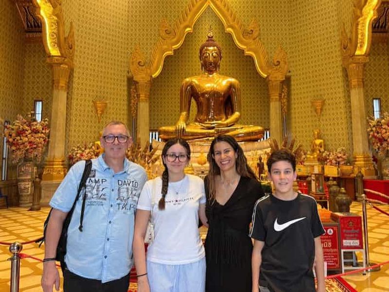 Bangkok : visite culinaire du Bouddha d'or et de Chinatown - Privée