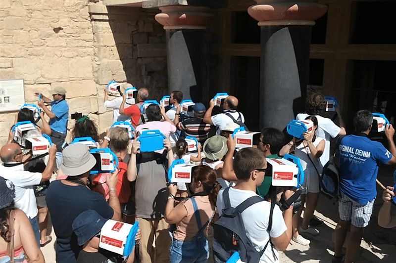Héraklion : visite virtuelle 3D du palais de Knossos