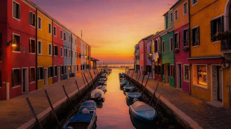 Murano, Burano et Torcello : sortie en bateau d'une demi-journée à Venise