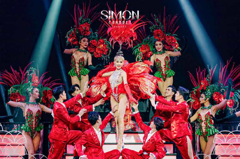 Phuket : billet d'entrée officiel au Simon Cabaret Show