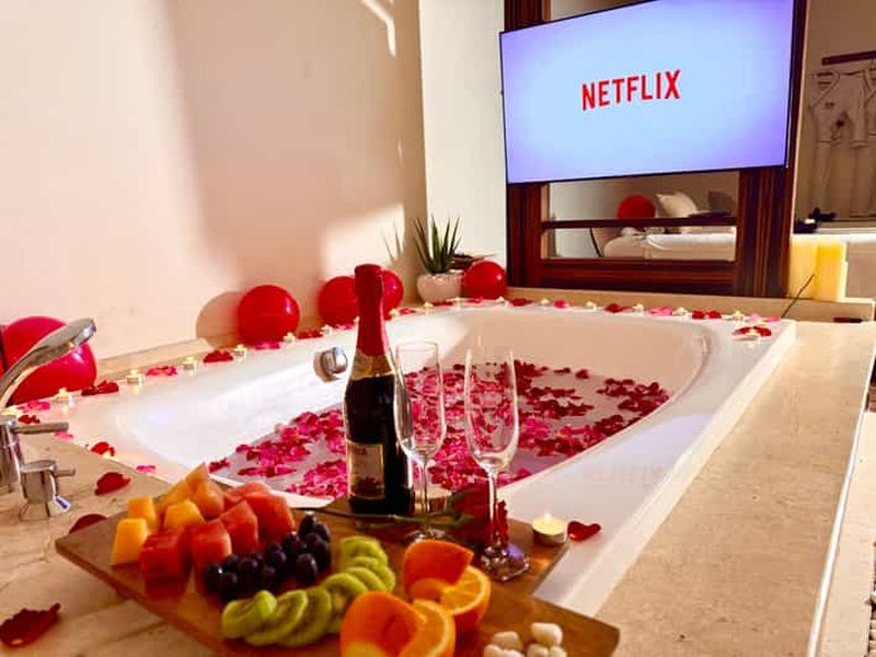 Bain de fleurs et massage à l'Oasis Mall de Dubaï