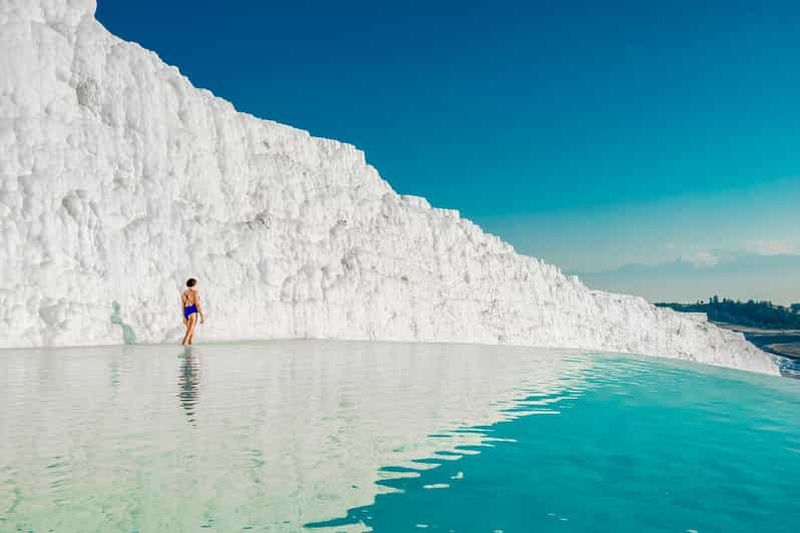 Depuis Antalya : excursion en petit groupe à Pamukkale et Hiérapolis