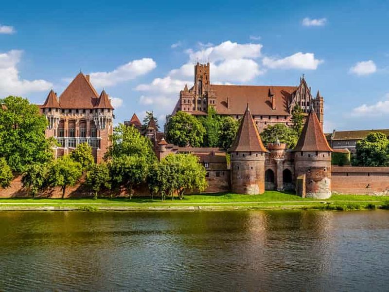 Au départ de Gdansk : visite d'une demi-journée du château de Malbork avec Audioguide