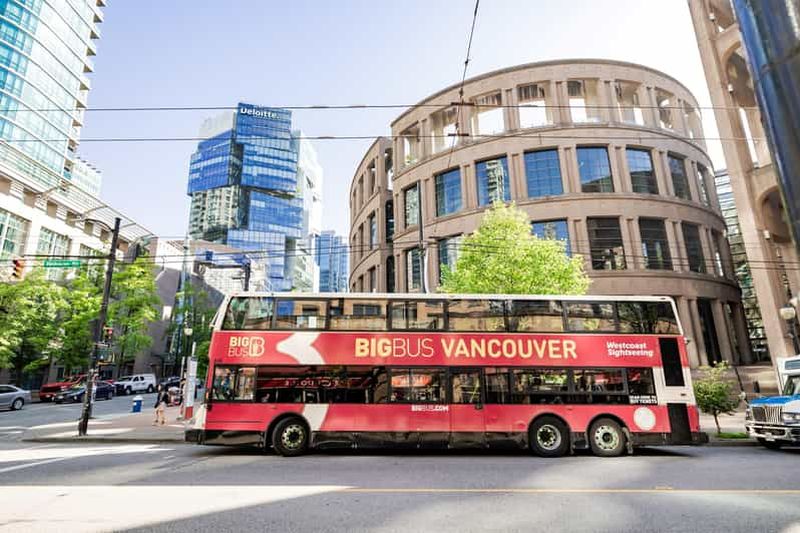 Vancouver : circuit touristique à arrêts multiples et visite à pied de Stanley Park