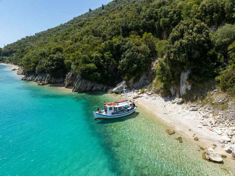 Billet Au départ de Nidri : Croisière sur la faune marine avec déjeuner et arrêts baignade