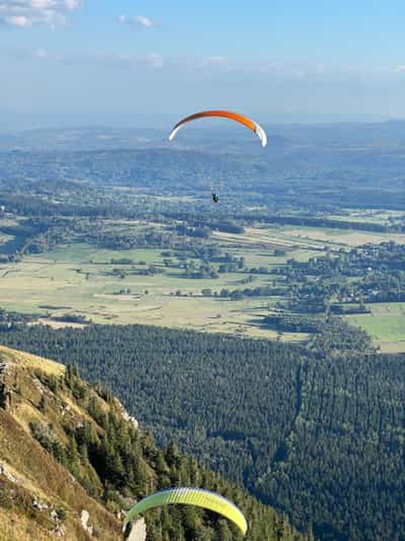Puy de Dôme: baptême de parapente