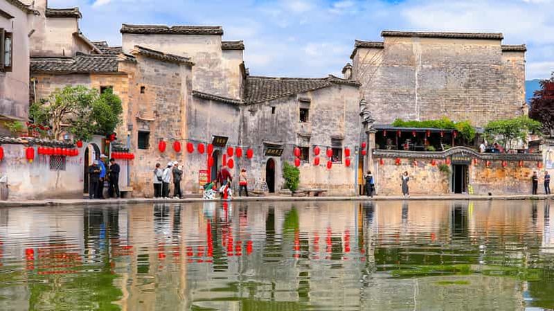 Billet Huangshan : visite privée du site UNESCO de Hongcun et de ses ruelles anciennes