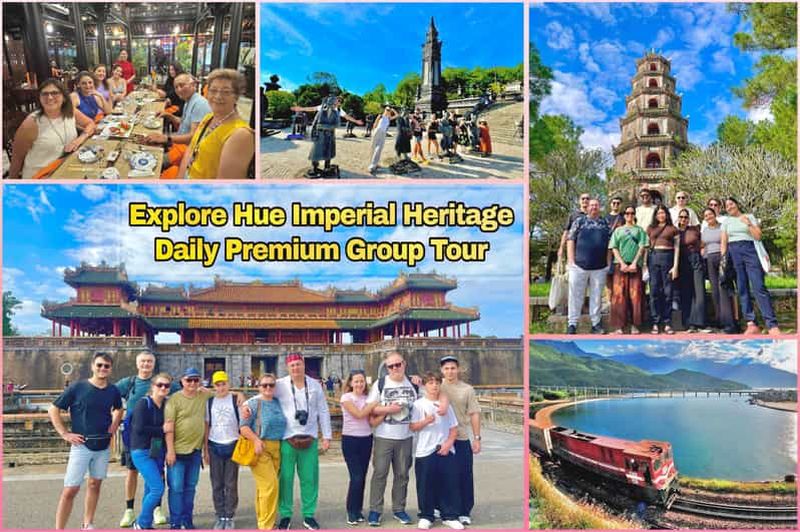 Đà Nẵng/Hội An : la cité impériale de Huế via le col de Hải Vân, avec déjeuner