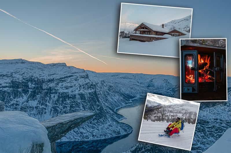 L'expérience de la cabane d'hiver de Trolltunga