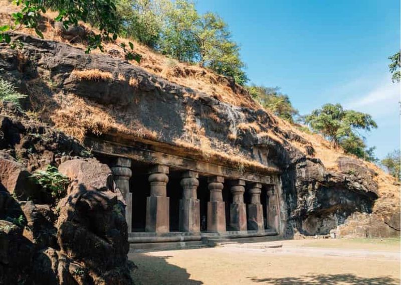 Mumbai : Visite privée des grottes d'Elephanta avec trajet en ferry