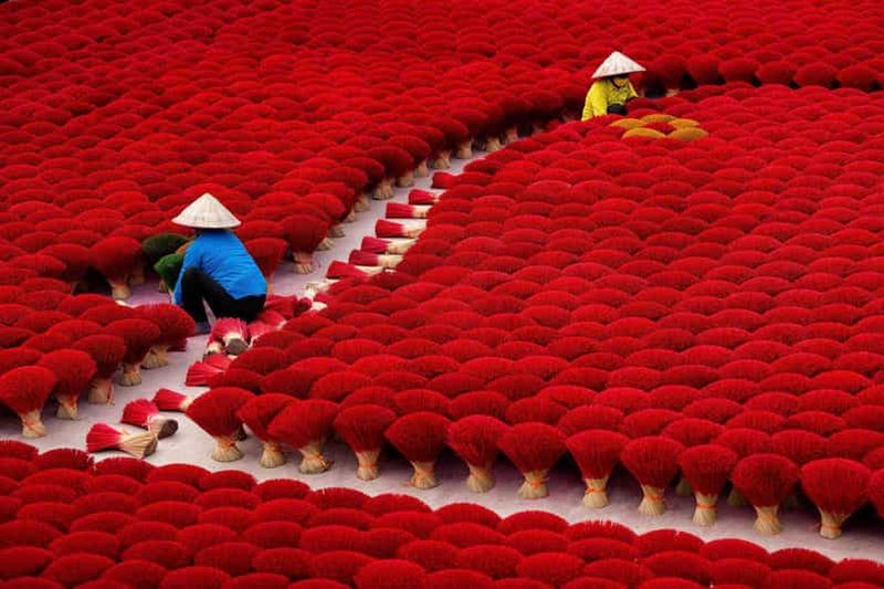 Visite citadine de Hanoï : village artisanal, Temple de la Littérature, Hoa Lo