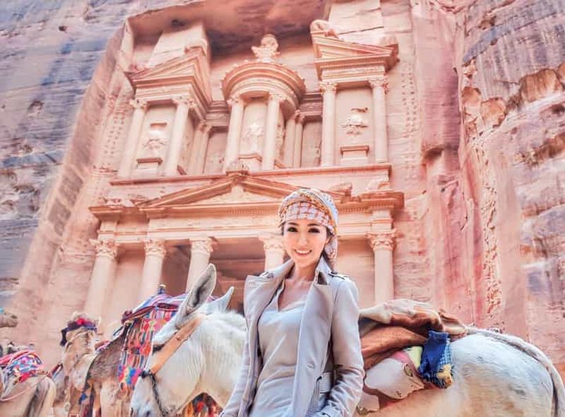 Depuis Amman : excursion privée ou en groupe d'une journée à Petra