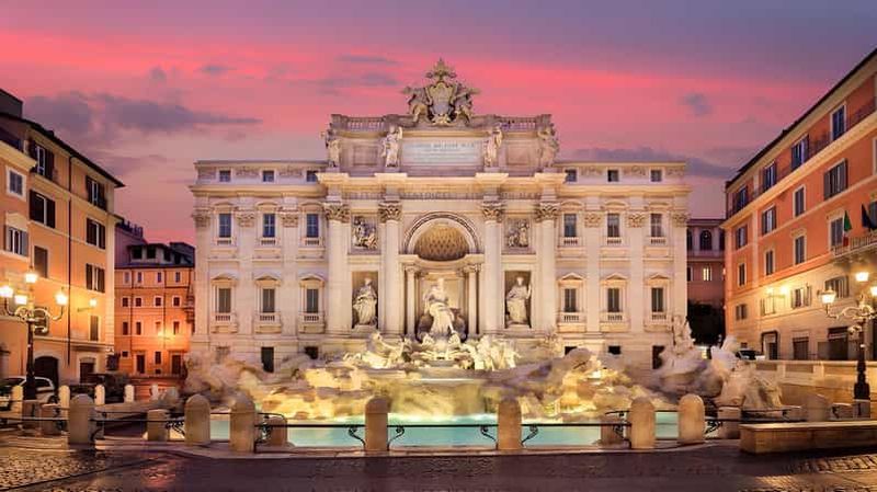 Rome : visite du Panthéon, de la fontaine de Trevi, de la place d’Espagne et de la place Navona