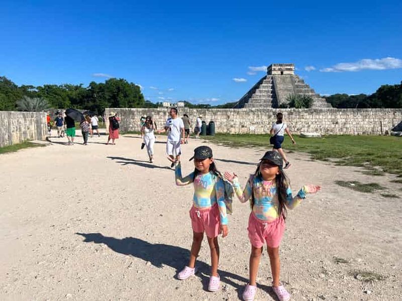 Chichén Itzá, Cenote Suytun et Ik-kil, et Valladolid Tour