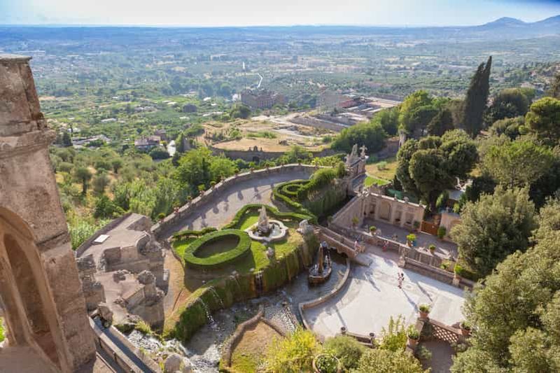 Depuis Rome : visite de Tivoli, de la villa d'Hadrien et de la villa d'Este