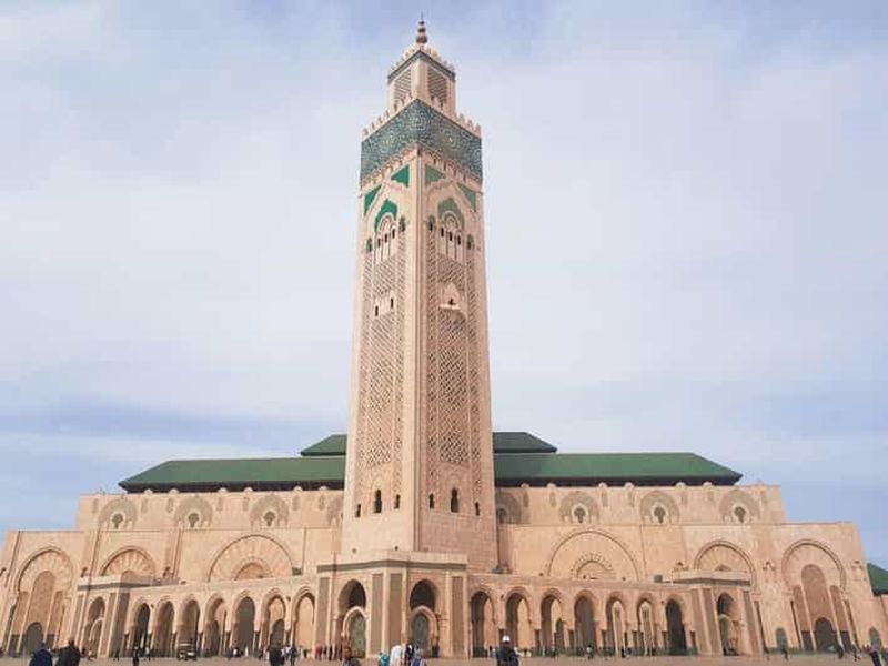 Visite citadine de Casablanca depuis le port avec entrée à la mosquée Hassan II