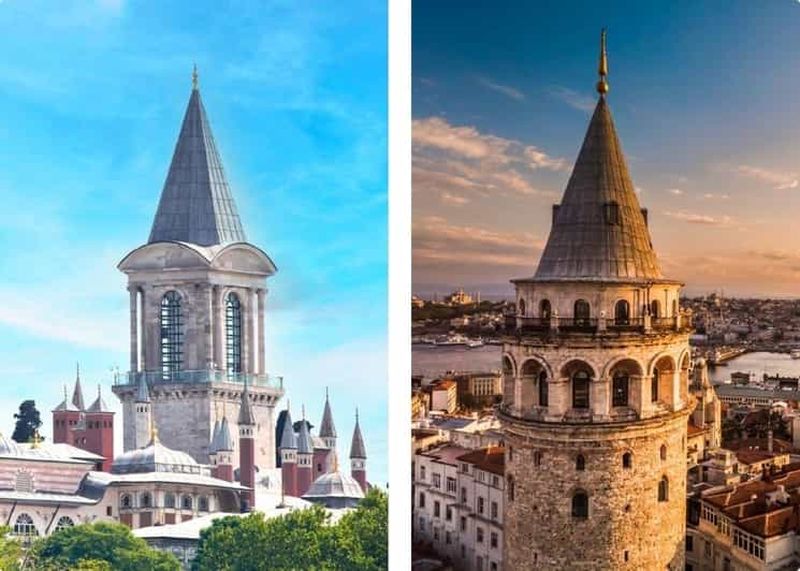 Visite combinée d'Istanbul : Palais de Topkapı et Tour de Galata