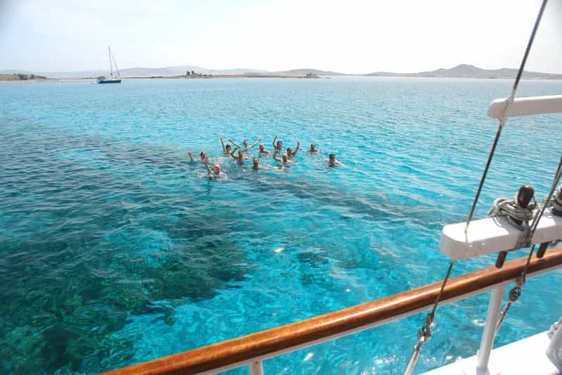 Billet Au départ de Mykonos : croisière vers Délos et Rhenia avec déjeuner