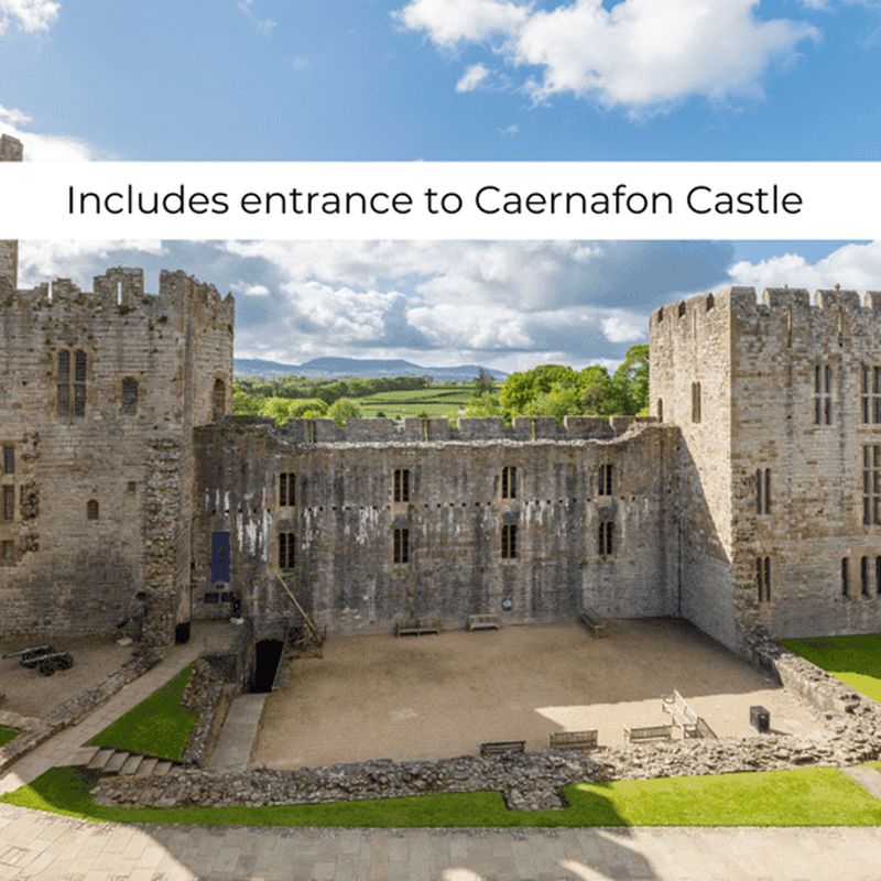 Au départ de Manchester : excursion d'une journée dans le nord du Pays de Galles et au château de Caernarfon