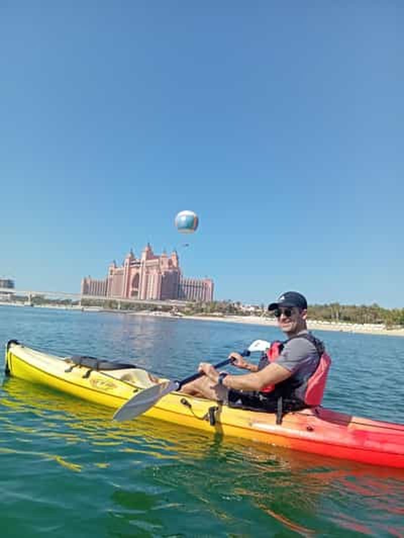 Dubaï : visite guidée en kayak de Palm Jumeirah