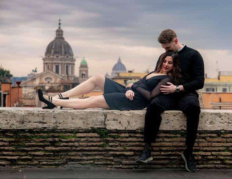 Rome : Photoshoot de la Place d'Espagne