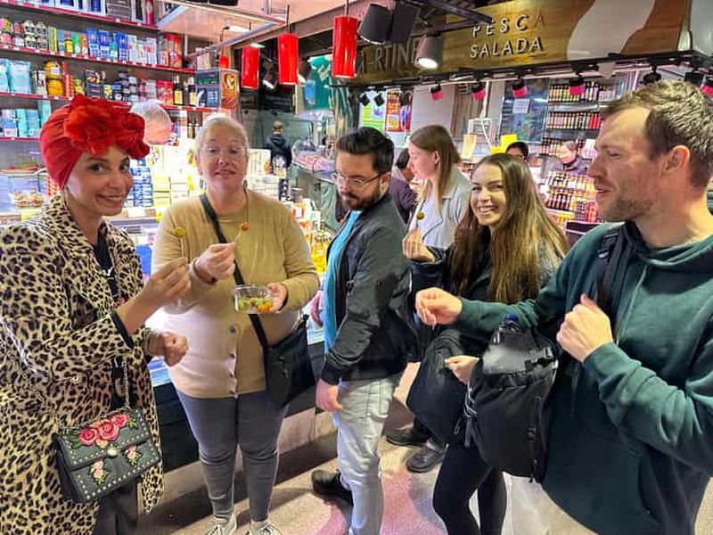 Barcelone : visite à pied : tapas et marché La Boqueria