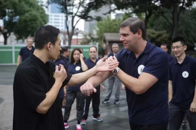 Shanghai : Expérience de tai-chi dans un parc pittoresque
