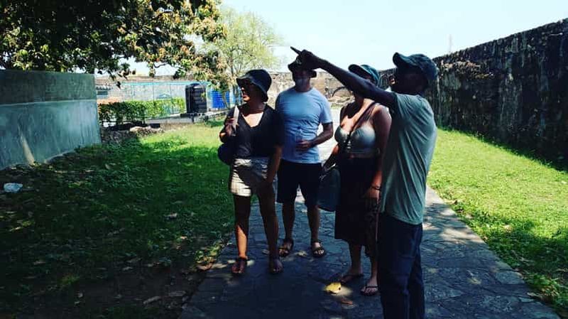 Visite à pied du fort de Galle