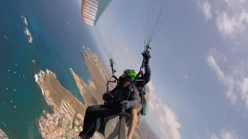 Santa Cruz de Tenerife : Vol acrobatique en parapente