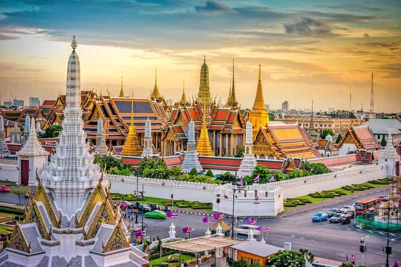 Bangkok : Visite guidée du Grand Palais, du Wat Pho et du Wat Arun