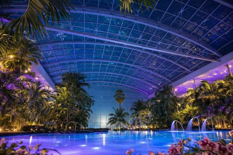 Bucarest : billet pour le spectacle nocturne des thermes avec transfert