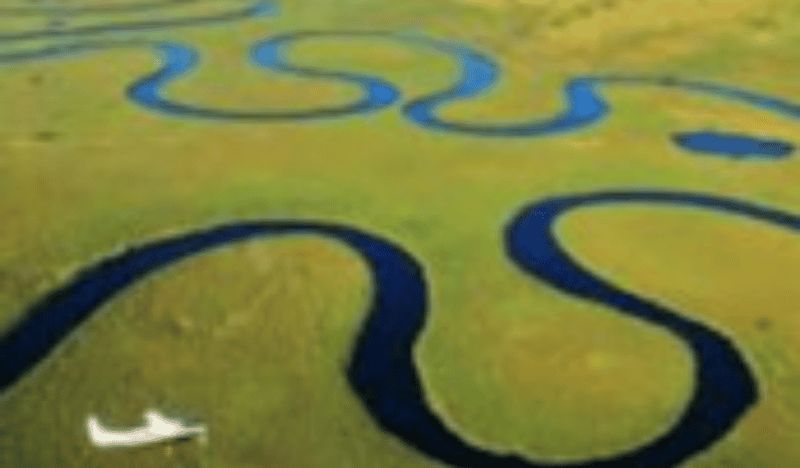 Excursion en mokoro dans le delta de l'Okavango