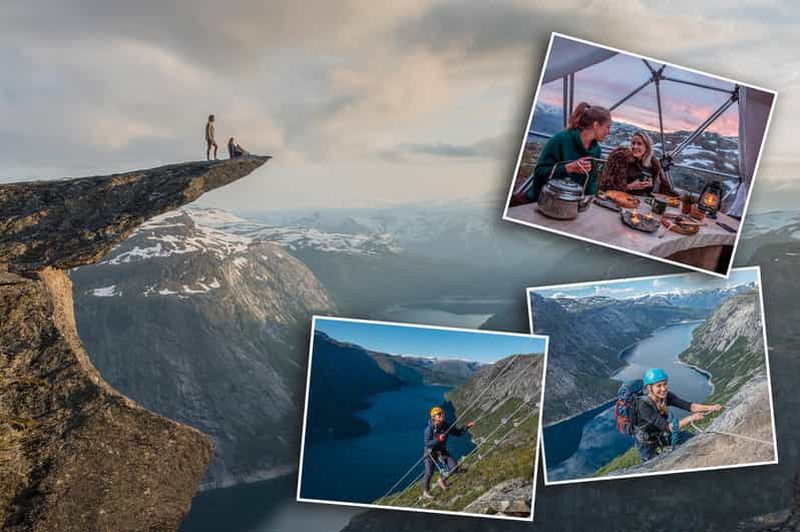 Nuitée : Trolltunga, Via Ferrata, Sky Ladder, Glamping