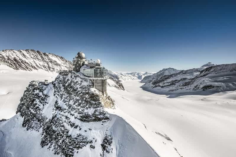 Jungfraujoch : voyage aller-retour en train jusqu'au sommet de l'Europe