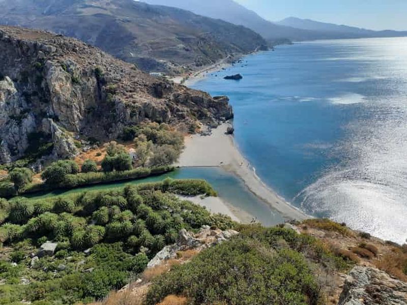 Crète : excursion aux gorges de Kourtaliotiko, à un mitato et à la plage de Preveli